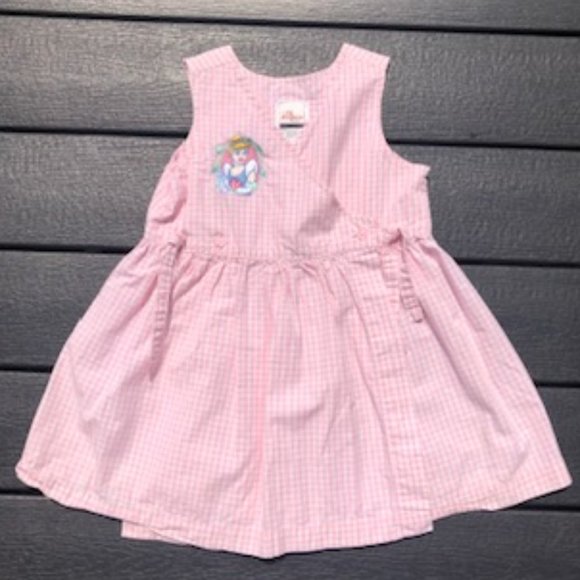 The Disney Store Other - Disney Store Pink/White gingham jumper 4 T